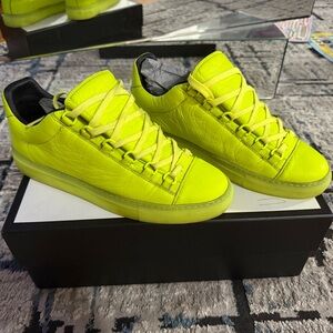 Balenciaga Vibrant Lime Men's Sneakers